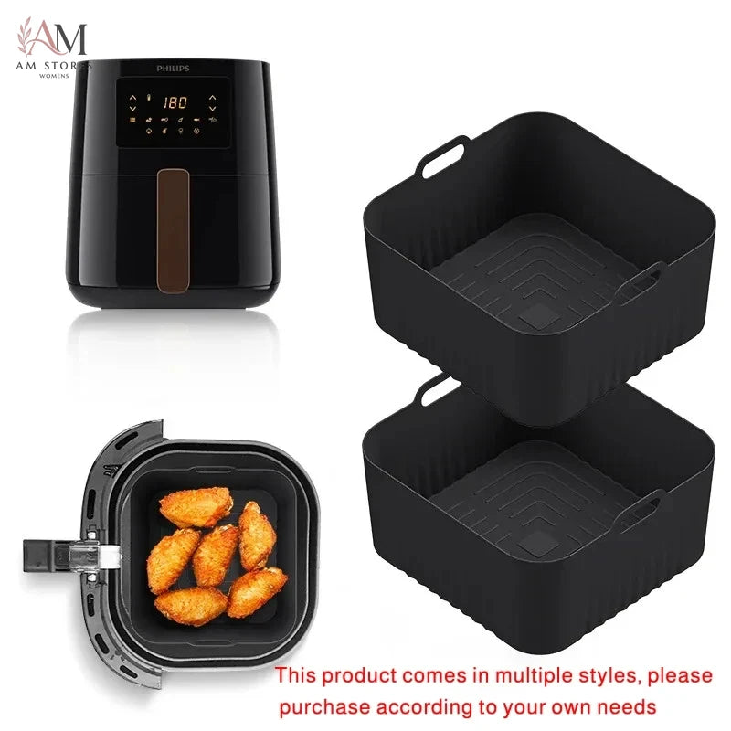 Silicone Air Fryer Mould for for Philips HD9252 HD9200 HD9255 Air Fryer Accessories 4-5L Airfryer Compatibility