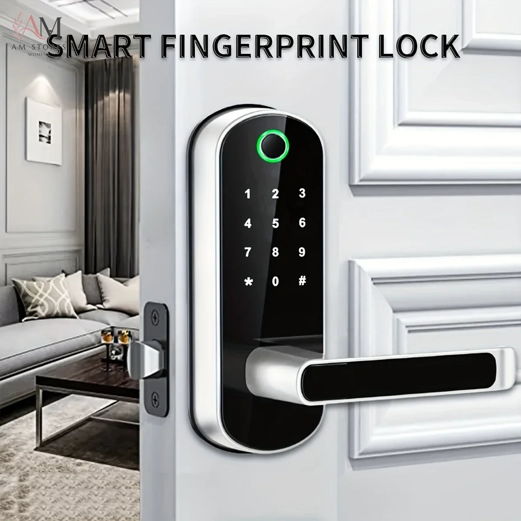IP67 Fingerprint Smart Door Lock with Keypad & App - Image 5