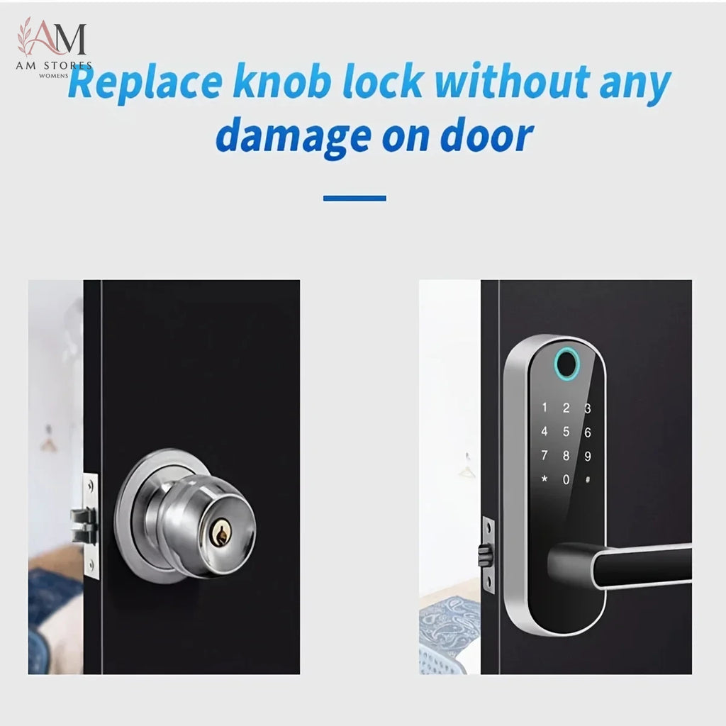 IP67 Fingerprint Smart Door Lock with Keypad & App - Image 6