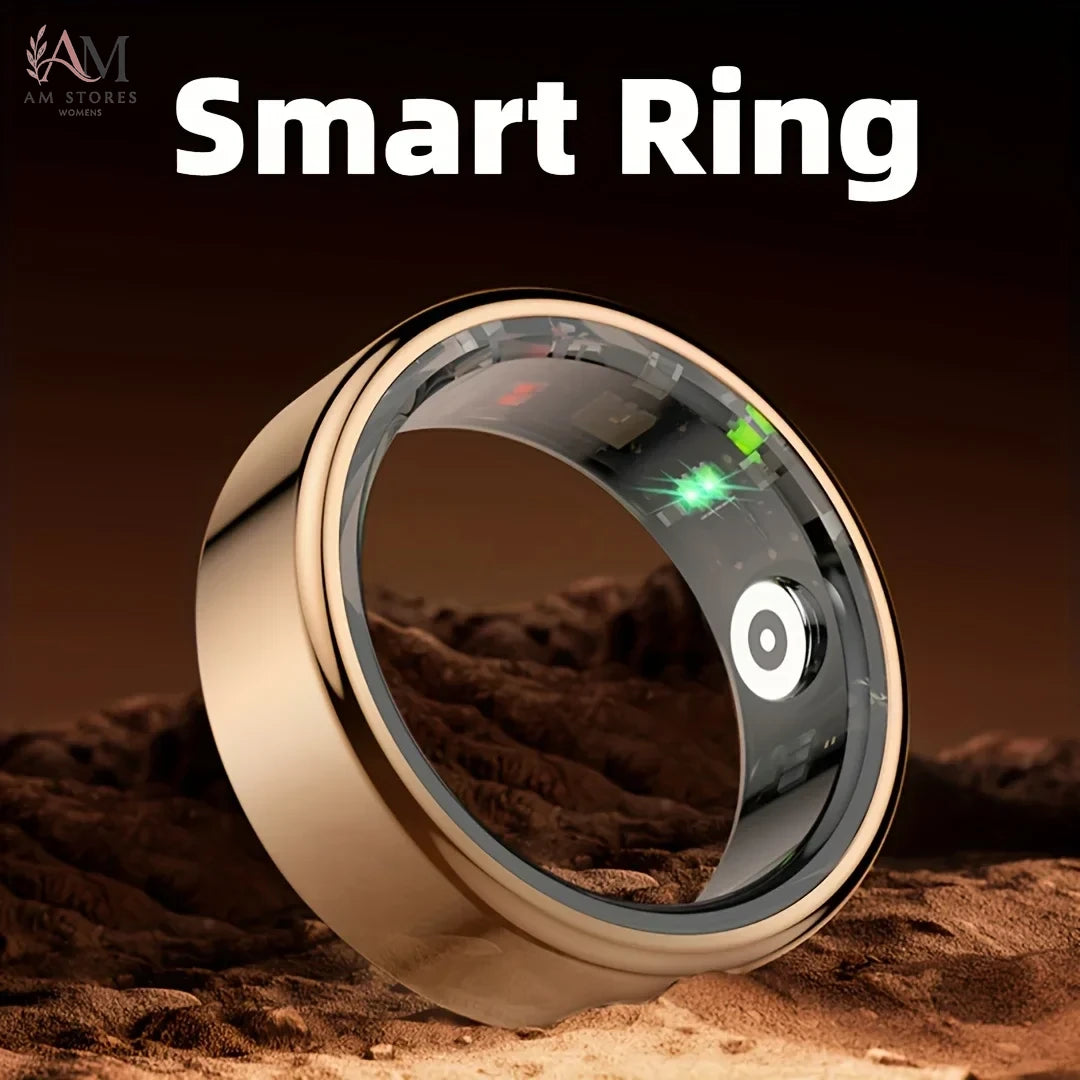 Stainless Steel Smart Activity Ring - Image 1