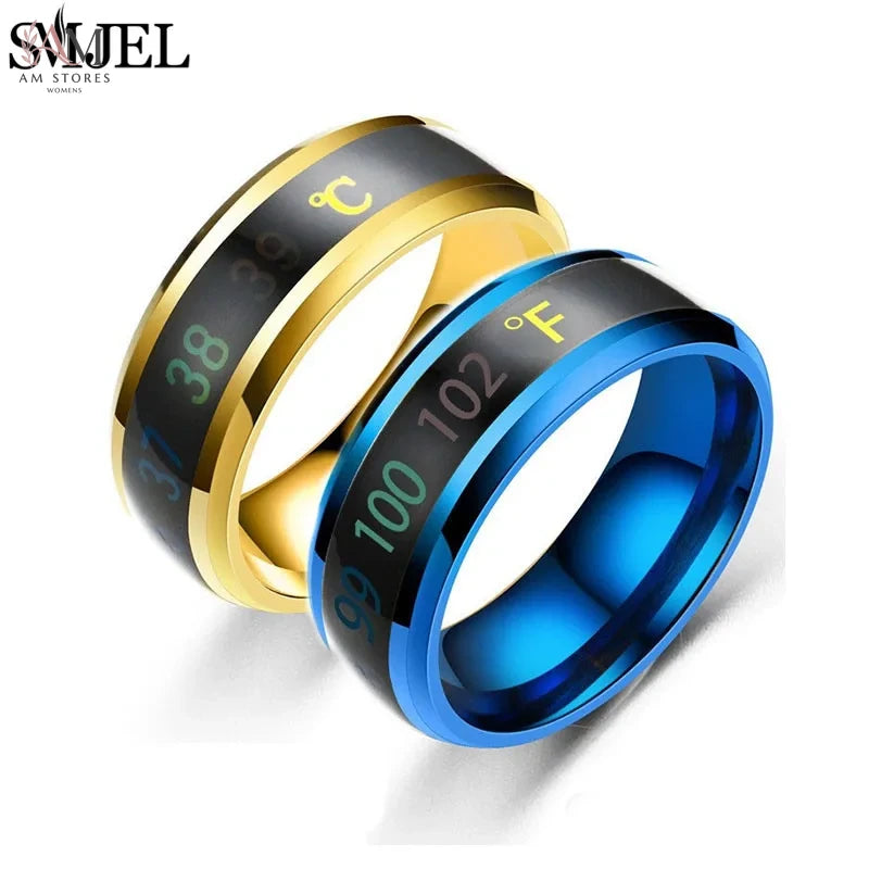 Digital Temperature Display Ring - Image 1