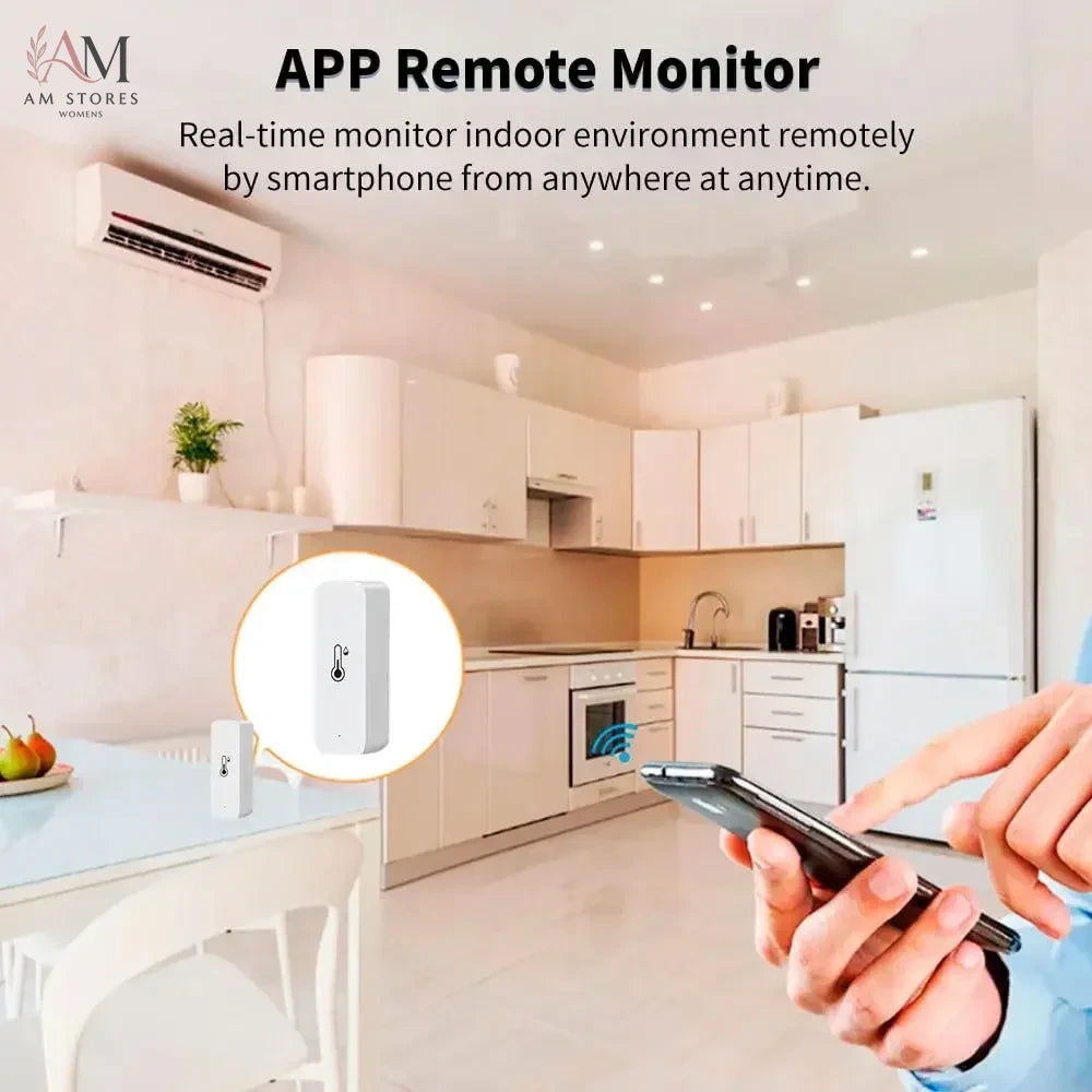 Zigbee Temperature & Humidity Sensor with App Alerts - Image 4