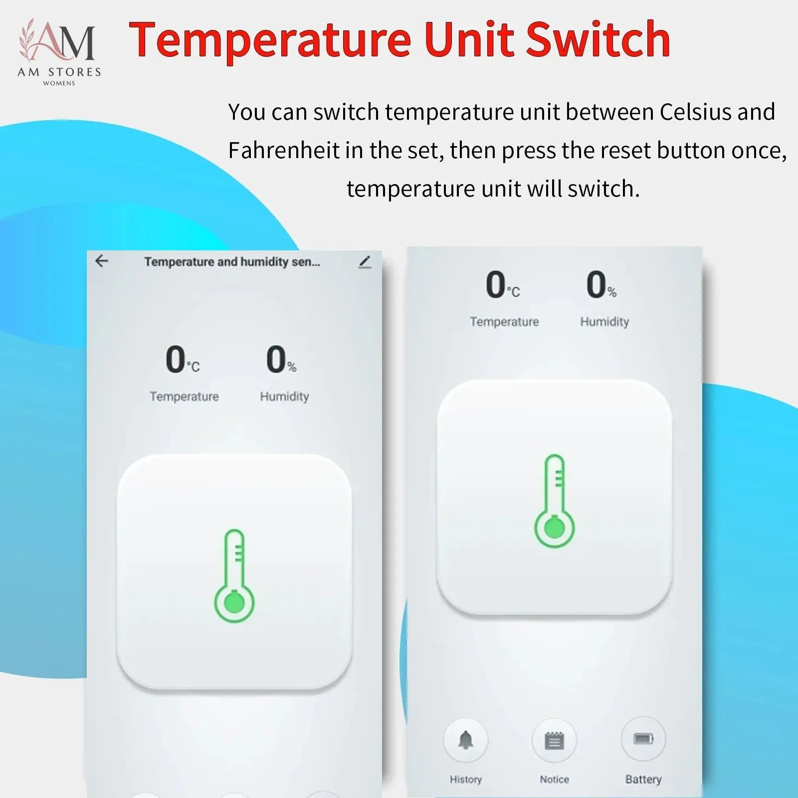 Zigbee Temperature & Humidity Sensor with App Alerts - Image 6