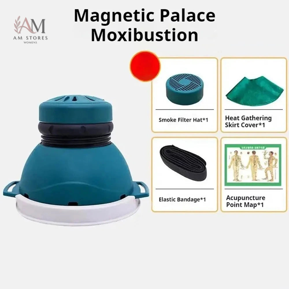AM Stores smokeless moxibustion massage cup set