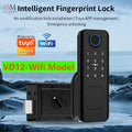 Fingerprint Rim Smart Lock with App & RFID Access - Image 7