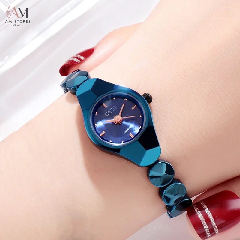 Top Luxury Brand Ceramic Watch Women Fashion Simple Waterproof Quartz Watch Lady Elegant Business Clock Women Dress Watch