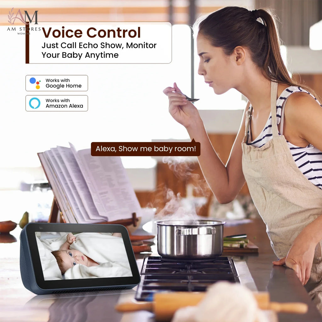 1080p 360° Indoor Wi-Fi Camera with Night Vision - Image 3