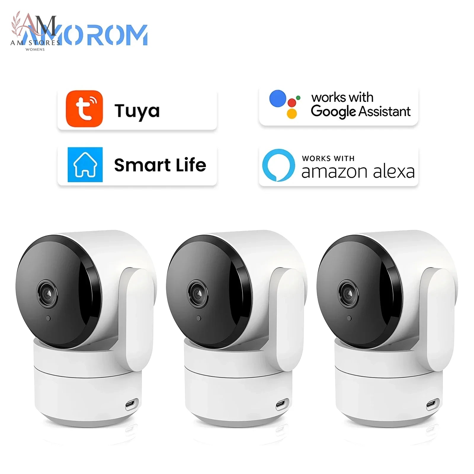1080p 360° Indoor Wi-Fi Camera with Night Vision - Image 7