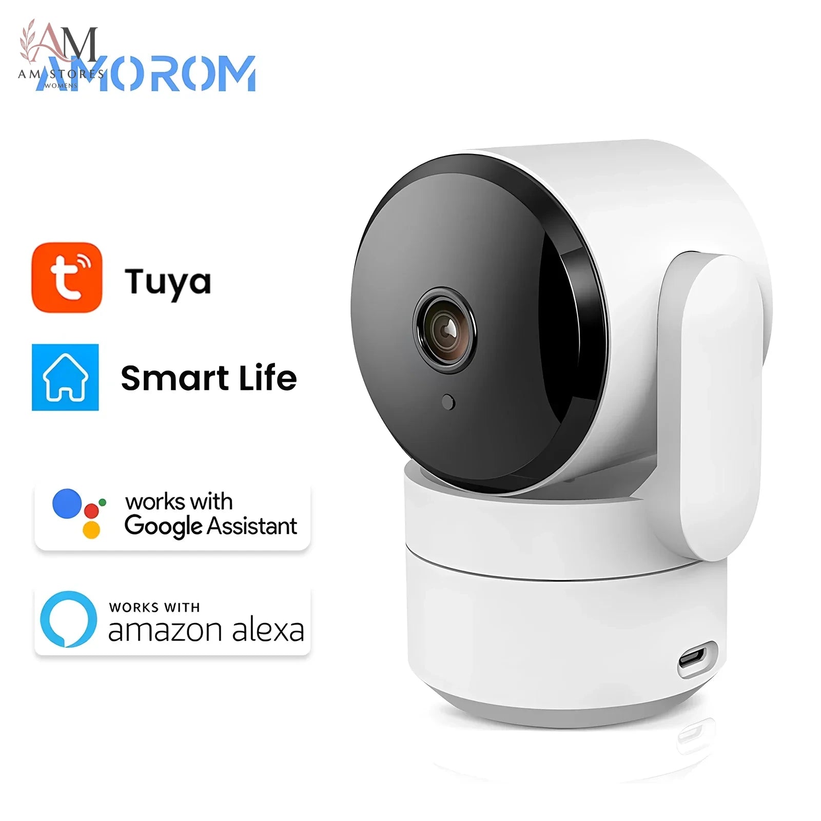1080p 360° Indoor Wi-Fi Camera with Night Vision - Image 9