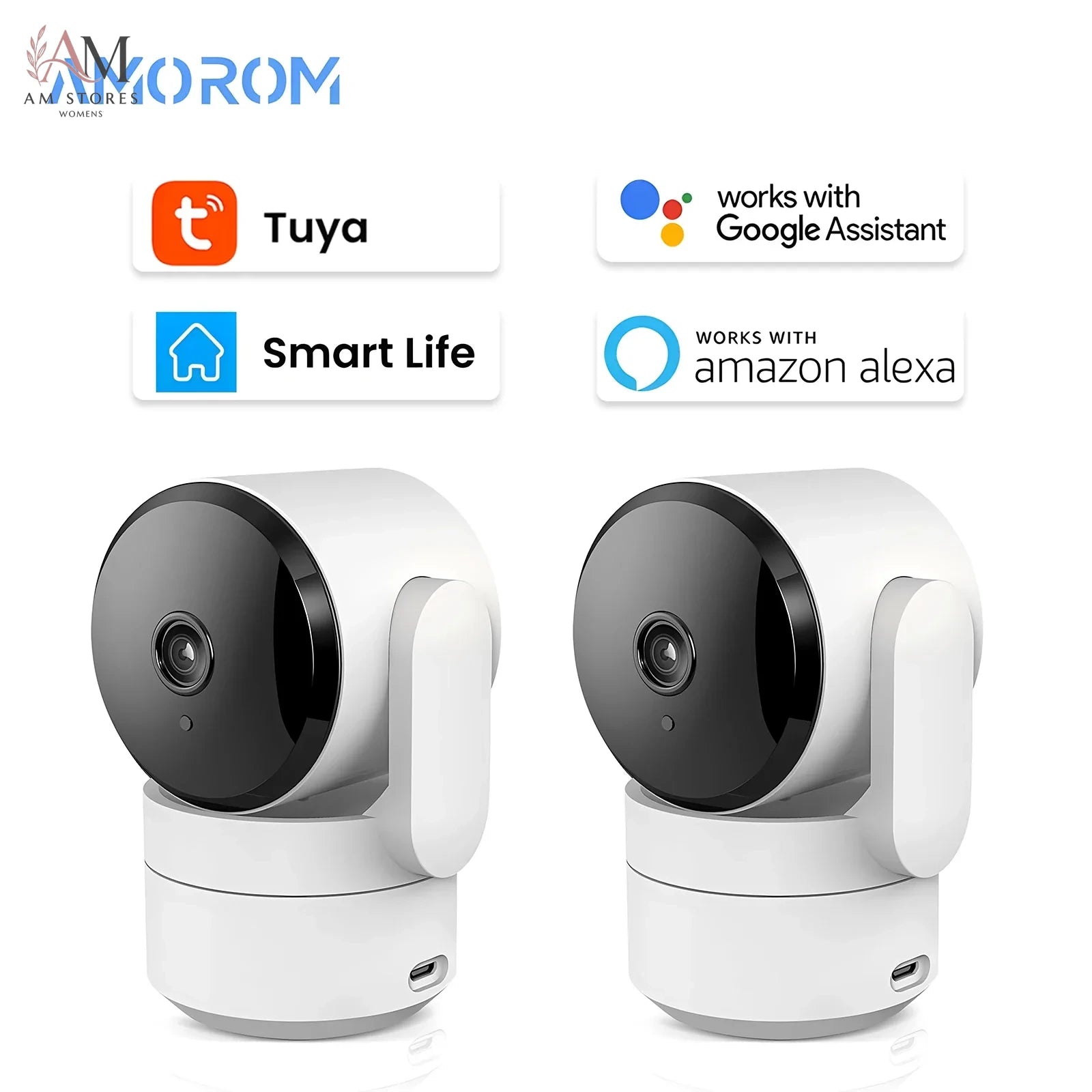1080p 360° Indoor Wi-Fi Camera with Night Vision - Image 10