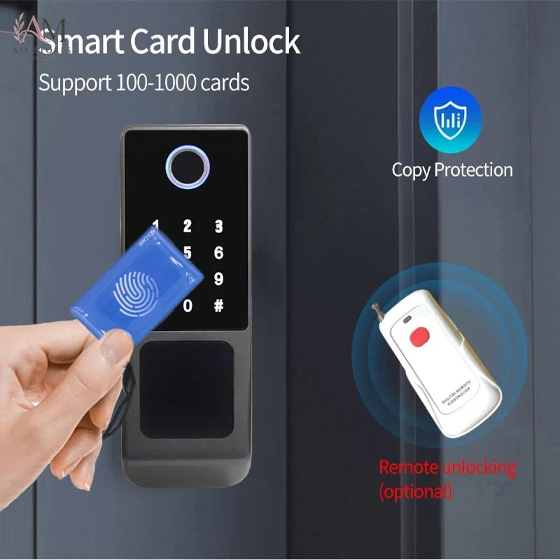 IP67 Double-Sided Fingerprint Gate Lock - Image 3