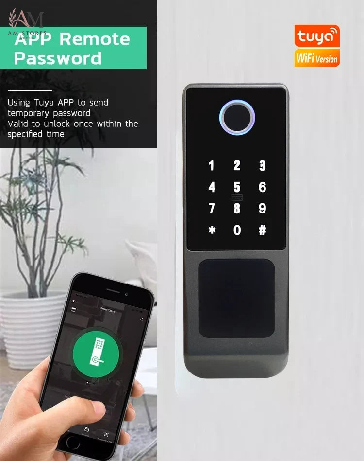 IP67 Double-Sided Fingerprint Gate Lock - Image 4