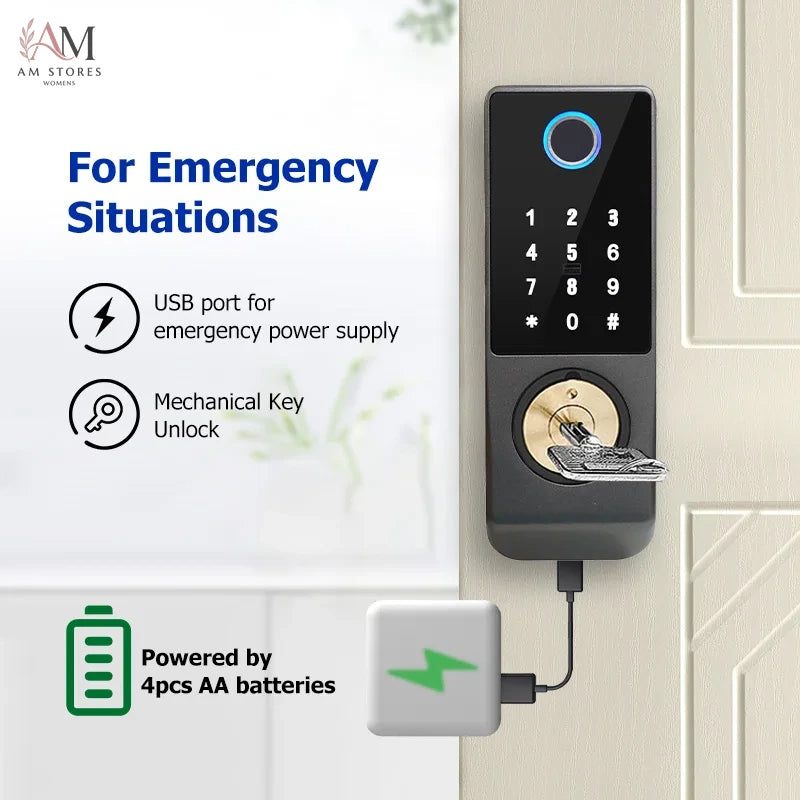 IP67 Double-Sided Fingerprint Gate Lock - Image 5