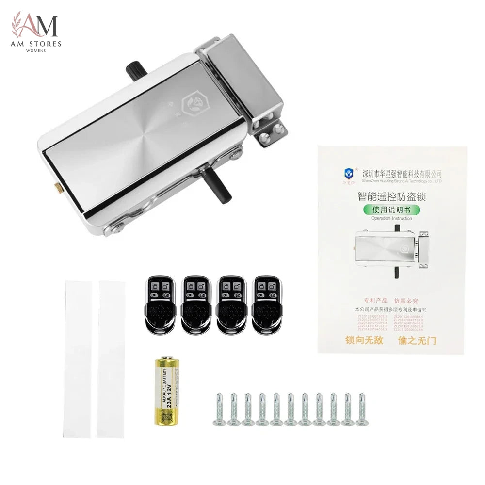 Invisible Smart Door Lock with Remote & App Options - Image 4