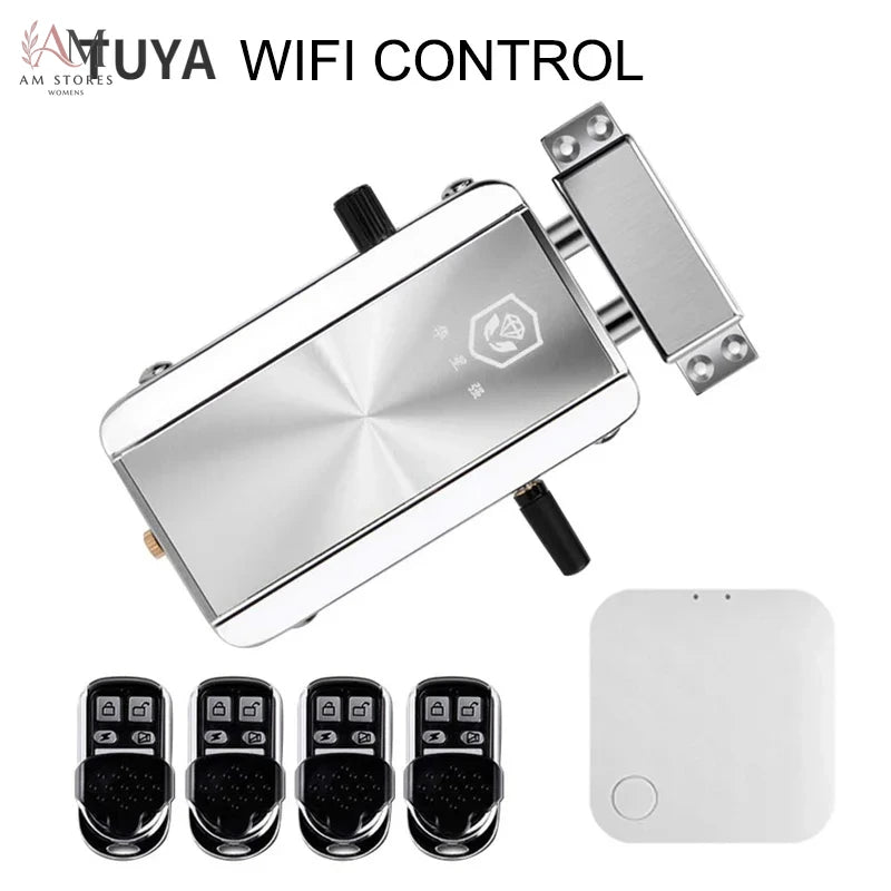 Invisible Smart Door Lock with Remote & App Options - Image 7