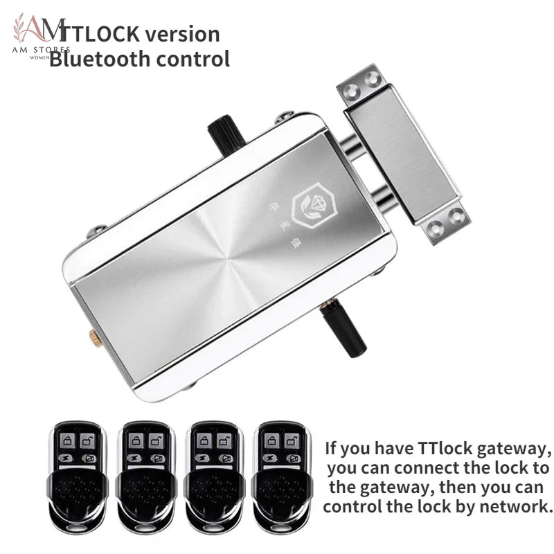 Invisible Smart Door Lock with Remote & App Options - Image 9
