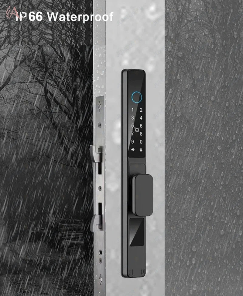 IP66 Smart Sliding Door Lock with Fingerprint & App - Image 6