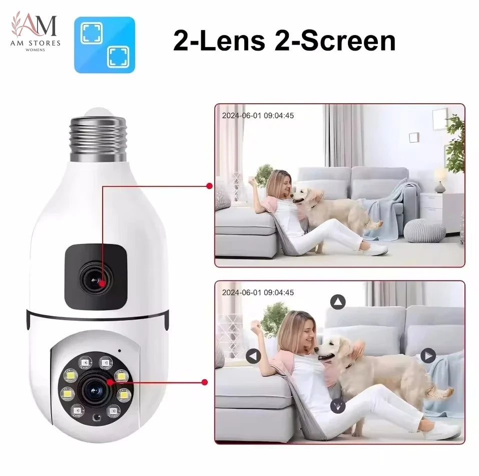 5MP/8MP E27 Bulb Security Camera - Image 6