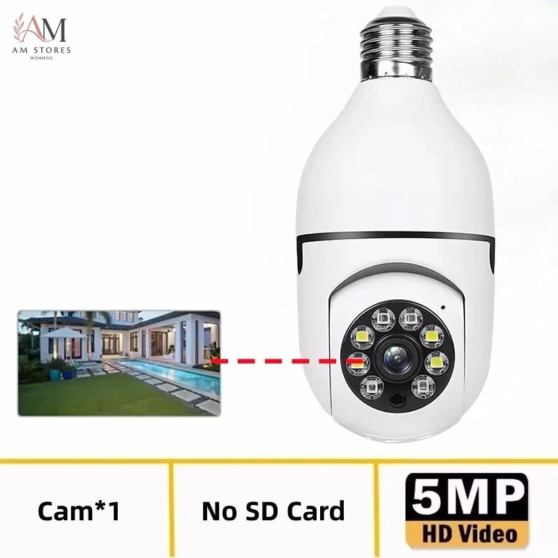 5MP/8MP E27 Bulb Security Camera - Image 12