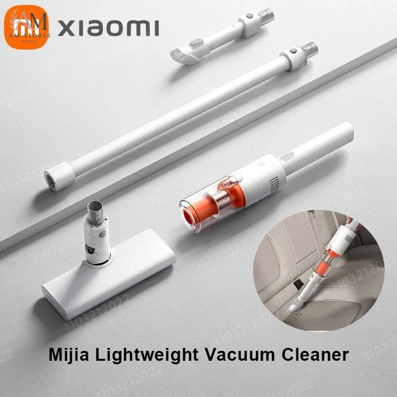 Xiaomi Lightweight Vacuum Cleaner 22000PA Handheld Car Vacuum Cleaner Cordless Dust Catcher Collector Cyclone Suction Home Tool