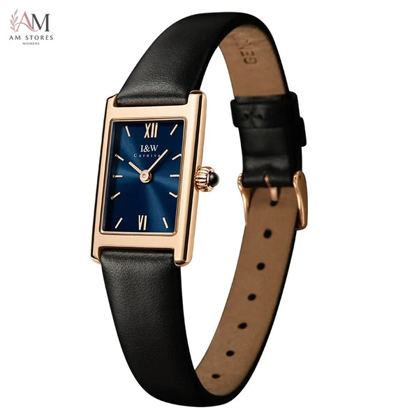 Zegarek Damski Switzerland Made Quartz Watch for Women IW Fashion Women's Watches Sapphire Leather Waterproof Lady Dress Watch